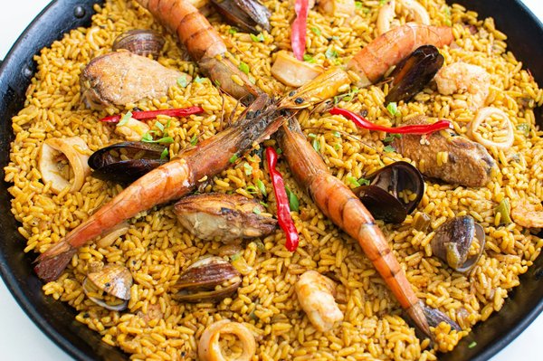 Was ist das traditionelle Rezept für die spanische Paella?